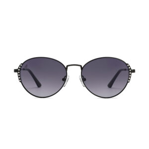 Black Yellow Full Rim Sunglasses